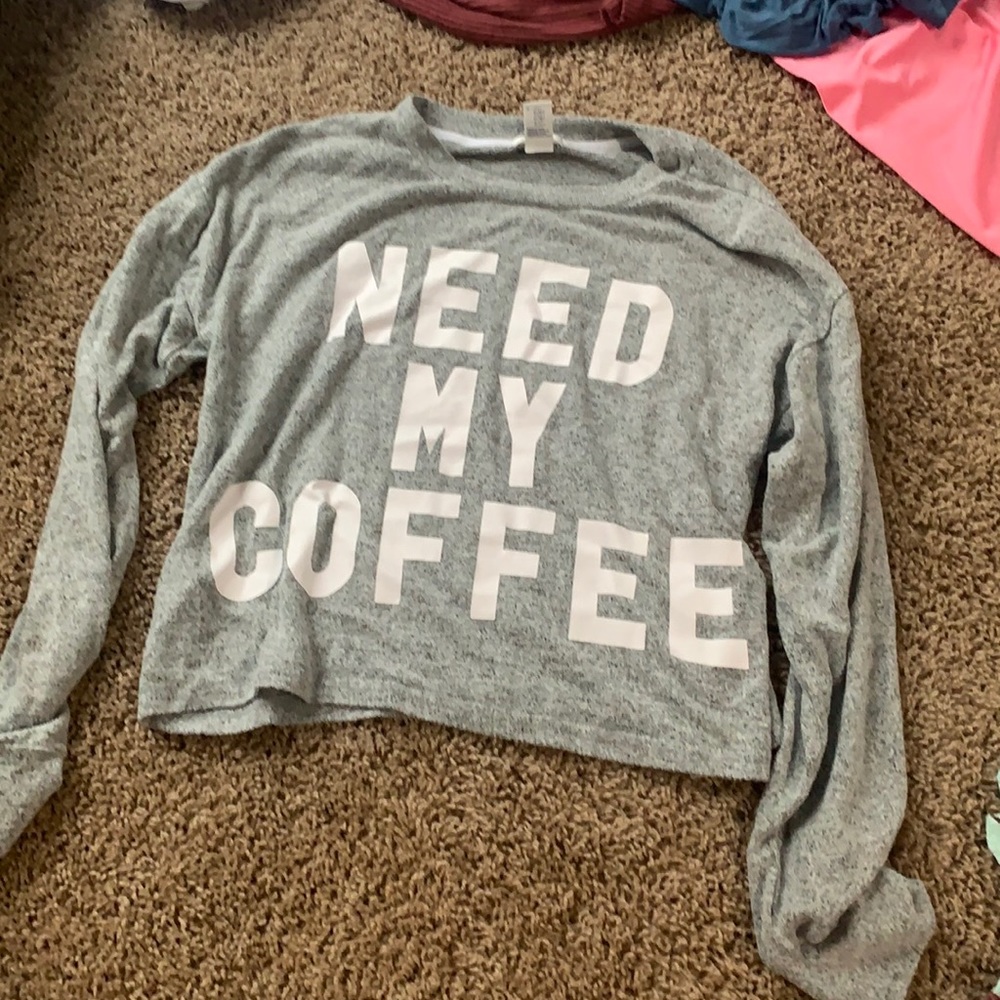 Grey sweatshirt